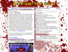 Tablet Screenshot of antigamer.com